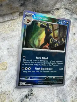 Pokemon TCG Prismatic Evolutions Umbreon Poke Ball Reverse Holo Card 059/131 - Image 1