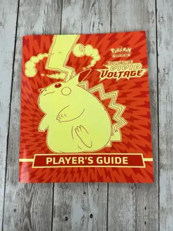 Pokemon Sword and Shield Vivid Voltage Player's Guide Book Trading Card Game - Image 1