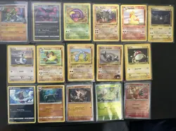 Pokemon Card Lot (16 Cards Vintage And Modern) See Description - Image 1