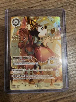 Disney Lorcana Fabled Iconic Minnie Mouse & Powerline Enchanted Card - Image 2