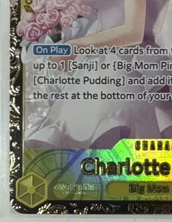 Charlotte Pudding OP03-112 Championship 2024 Prize Promo SEALED One Piece Card - Image 4