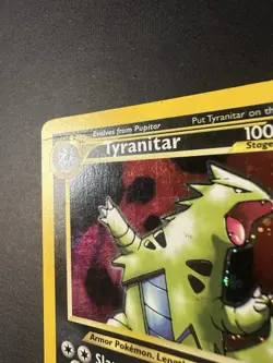 Tyranitar Neo Discovery Holo Card 12/75 Pokemon Card. See Photos - Image 5