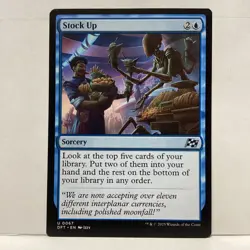 MTG Stock Up Magic: The Gathering Aetherdrift Uncommon #0067 - Image 1