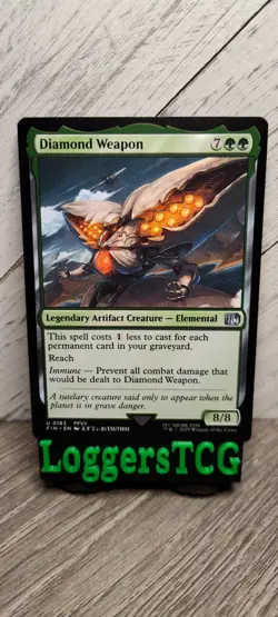MTG Diamond Weapon / FIN 0183 U NM - Image 1