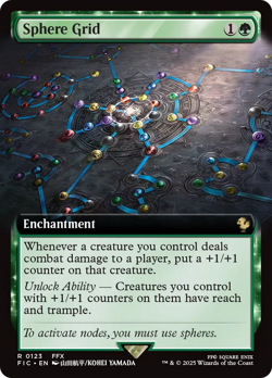 MTG - Sphere Grid (Extended Art) [FINAL FANTASY Commander] - Image 1