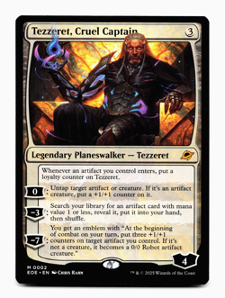Tezzeret, Cruel Captain [Edge of Eternities] MTG Magic NM/M - Image 1
