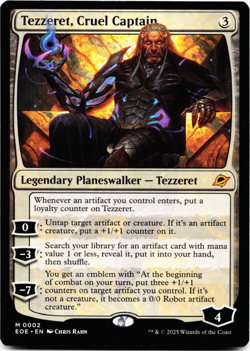 Tezzeret, Cruel Captain [Edge of Eternities] MTG Magic NM/M - Image 3