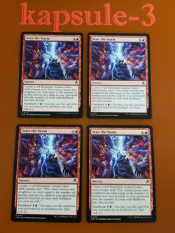 4x Seize the Storm | Innistrad Remastered | MTG Magic Cards - Image 1