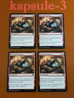 4x Burning Vengeance | Innistrad Remastered | MTG Magic Cards - Image 1
