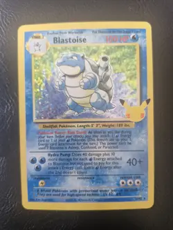 Charizard, Venusaur And Blastoise Pokemon Celebrations Holo Set Of Three 25th - Image 4