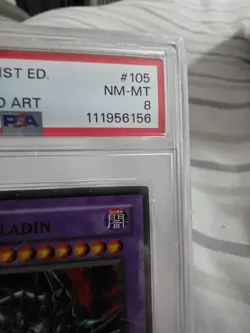 Yu-Gi-Oh! Dark Paladin Magician's Force 1st Edition MFC-105 Corrected Art PSA 8 - Image 5