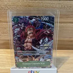 Eustass Kid st02-013 - Championship 2024 Event Pack - One Piece TCG - Image 1