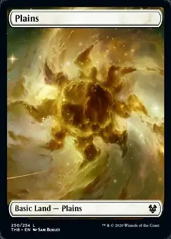 MTG Plains - THB Theros Beyond Death NM - Image 1