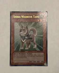 Shiba-Warrior Taro YAP1-EN008 Anniversary Pack Limited Edition PSA 7 - Image 1