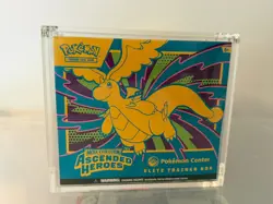 Pokemon TCG: Ascended Heroes Pokemon Center ETB | SEALED With Premium Acrylic - Image 1