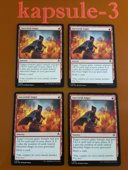 4x Ancestral Anger | Innistrad Remastered | MTG Magic Cards - Image 1