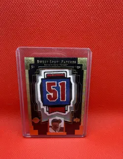 2003 Upper Deck Sweet Spot - Patches Bernie Williams #BW1 - Image 1
