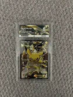 Pokemon Pikachu TCG EX XY124 Black Star - Image 1