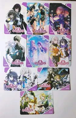 Honkai Star Rail Trading Cards Anime Card Lot x9 - Image 1