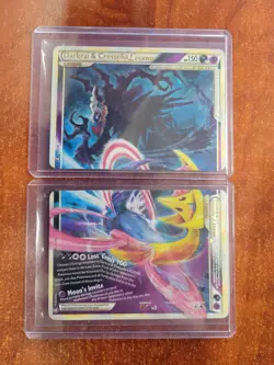 2010 Darkrai & Cresselia Legend set Top and Bottom cards - Image 1