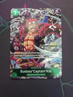 Eustass"Captain"Kid ST02-013 One Piece Card Game Champion 2024 - Image 1