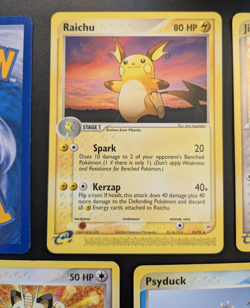 Lot 5 E-Reader cards - LP - Team Aqua vs Team Magma (2004) - Bulbasaur, Raichu,+ - Image 5