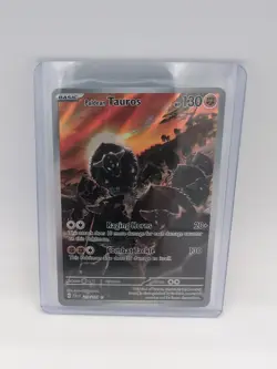 Paldean Tauros 218/193 Illustration Rare IR - Paldea Evolved - Pokemon Card SV02 - Image 1