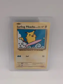 Surfing Pikachu 111/108 Secret Rare - XY Evolutions - Pokemon Card 2016 NM Holo - Image 1