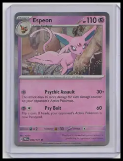Espeon - (Cosmos Holo) Rare Miscellaneous Cards & Products 033/131 NM - Image 1