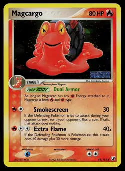 Pokemon Card - Magcargo Unseen Forces 41/115 Reverse Holo Stamped - Image 1