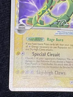 Pokemon Card [LP] Rayquaza ex (Delta Species) 97/101 2007 World Championship - Image 4
