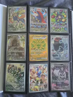 Pokemon Card Binder Collection Lot - All 398 Cards Are Foils/IRs/EXs/URs & More - Image 1