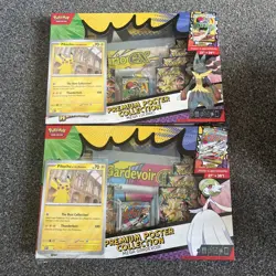 Pokemon TCG Ascended Heroes Premium Poster Collection x2 with x2 Promo Cards - Image 1