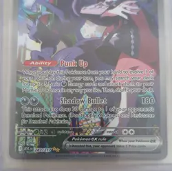 Marnie's Grimmsnarl EX Full Art Holo Rare Pokemon Card 320 HP 180 Attack - Image 4