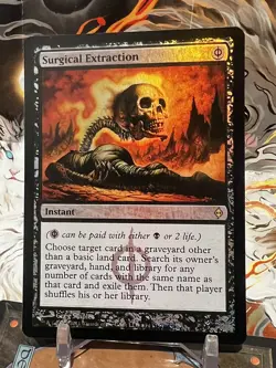 MTG | Surgical Extraction (Buy-A-Box) [New Phyrexia Promos] ✨FOIL✨ - Image 1
