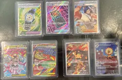 Pokemon Mega Dream JP Lot Of 7 Cards 2 AR, 3 SR, 2 MA - Image 1