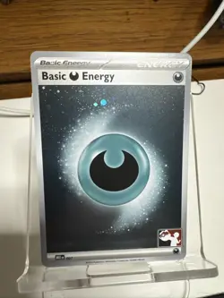 Basic Darkness Energy 007 Pokemon Play Stamp Prize Pack Series Cards Holo - NM - Image 1