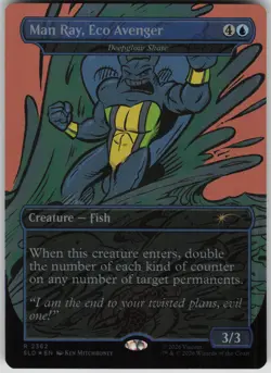MTG Man Ray Eco Avenger Deepglow Skate Foil NM Secret Lair Drop Magic 2362 - Image 1