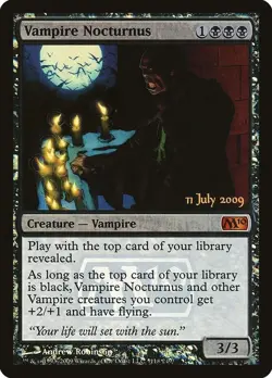 MTG - Vampire Nocturnus - Prerelease Cards - FOIL - Promo [NM] - Image 1