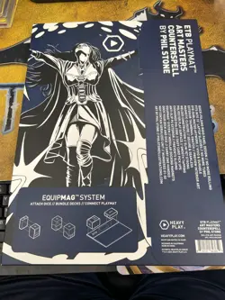 MTG Heavy Play x Phil Stone ETB Art Masters Playmat - Counterspell 2024 New! - Image 2