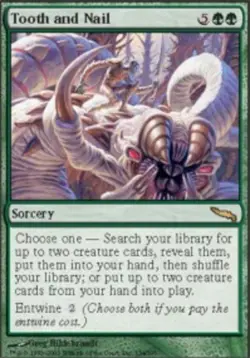 Tooth and Nail LP, English MTG Mirrodin - Image 1
