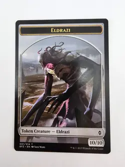 1x Eldrazi Token (001/014) NM Battle for Zendikar 10/10 MTG - Image 3