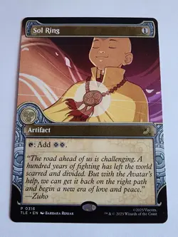Sol Ring (Showcase) Avatar: The Last Airbender: Eternal-Legal Regular - Image 1
