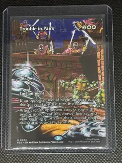 Trouble in Pairs (Borderless) Teenage Mutant Ninja Turtles Source Material (Reg) - Image 1