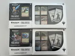 Magic The Gathering Final Fantasy Commander Kit x2 - Image 1