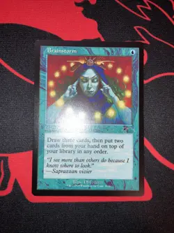 Brainstorm 2148 Retro Frame Dandan Secret Lair Drop Magic The Gathering SLD EN - Image 2