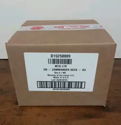 Magic The Gathering Lord of the Rings Commander Deck - Sealed Case - Image 4