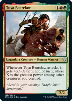 4x Tuya Bearclaw - Foil NM-Mint, English Commander Legends MTG Magic - Image 1