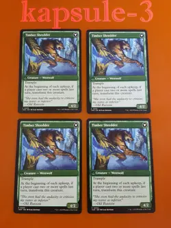 4x Hinterland Logger & Timber Shredder | Innistrad Remastered | MTG Magic Cards - Image 2