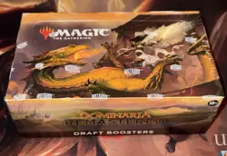 Dominaria Remastered Draft Booster Box New Sealed Mtg - Image 1
